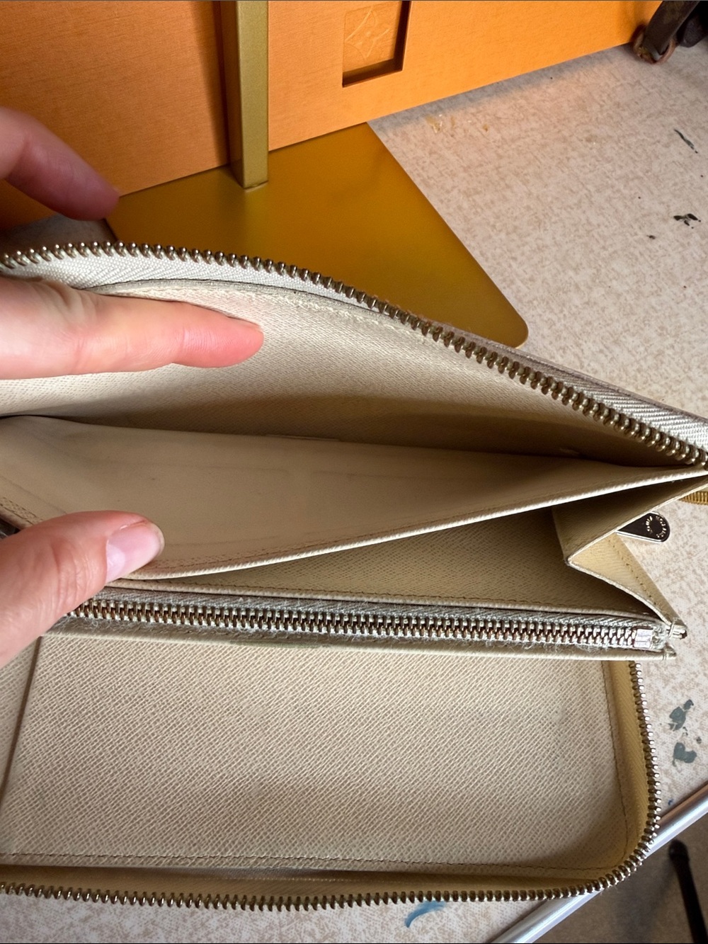 Louis Vuitton Damier Azur Zip Wallet Organizer - Picture 12 of 16